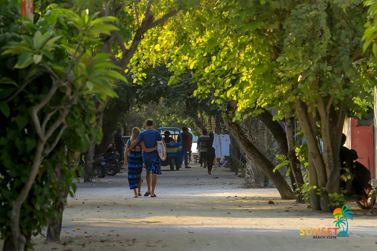 Sunset Beach View Dhangethi Exterior foto